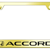 Accord Cut-Out Frame - Laser Etched Gold