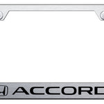 Accord Cut-Out Frame - Laser Etched Brushed