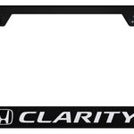 Clarity Cut-Out Frame - Laser Etched Black