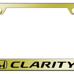Clarity Cut-Out Frame - Laser Etched Gold