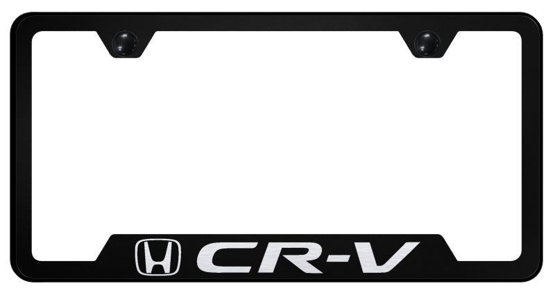 CR-V Cut-Out Frame - Laser Etched Black
