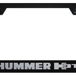 Hummer H3T Cut-Out Frame - Laser Etched Black