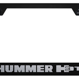 Hummer H3T Cut-Out Frame - Laser Etched Black