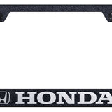 Honda Cut-Out Frame - Laser Etched Rugged Black