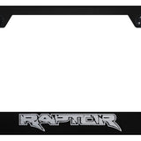 Raptor Cut-Out Frame - Laser Etched Black