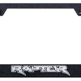 Raptor Cut-Out Frame - Laser Etched Rugged Black