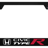 Civic Type R PC Notched Frame - UV Print on Black