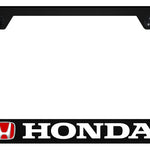 Honda (Red Fill) PC Notched Frame - UV Print on Black