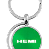 Mopar Hemi Spinner Key Fob - Green