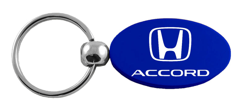 Honda Accord Oval Key Fob - Blue