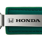 Honda Leather Key Fob - Green