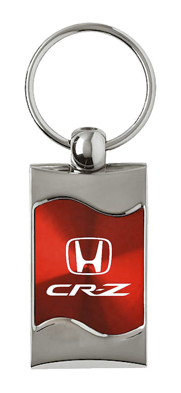 Honda CR-Z Rectangular Wave Key Fob - Red