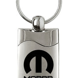 Mopar Rectangular Wave Key Fob - Silver