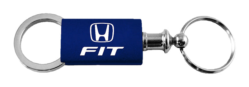 Honda Fit Anodized Aluminum Valet Key Fob - Navy