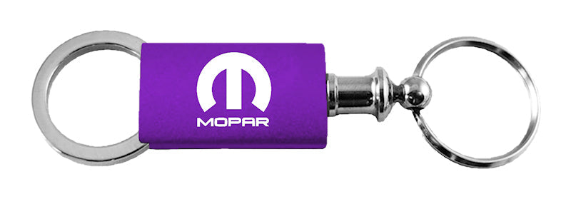 Mopar Anodized Aluminum Valet Key Fob - Purple