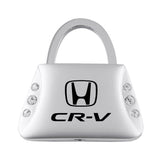 Honda CR-V Jeweled Purse Key Fob - Silver