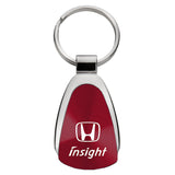 Honda Insight Teardrop Key Fob - Burgundy