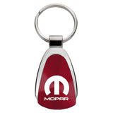 Mopar Teardrop Key Fob - Burgundy