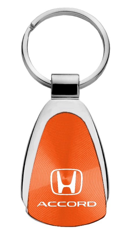 Honda Accord Teardrop Key Fob - Orange