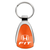 Honda Fit Teardrop Key Fob - Orange