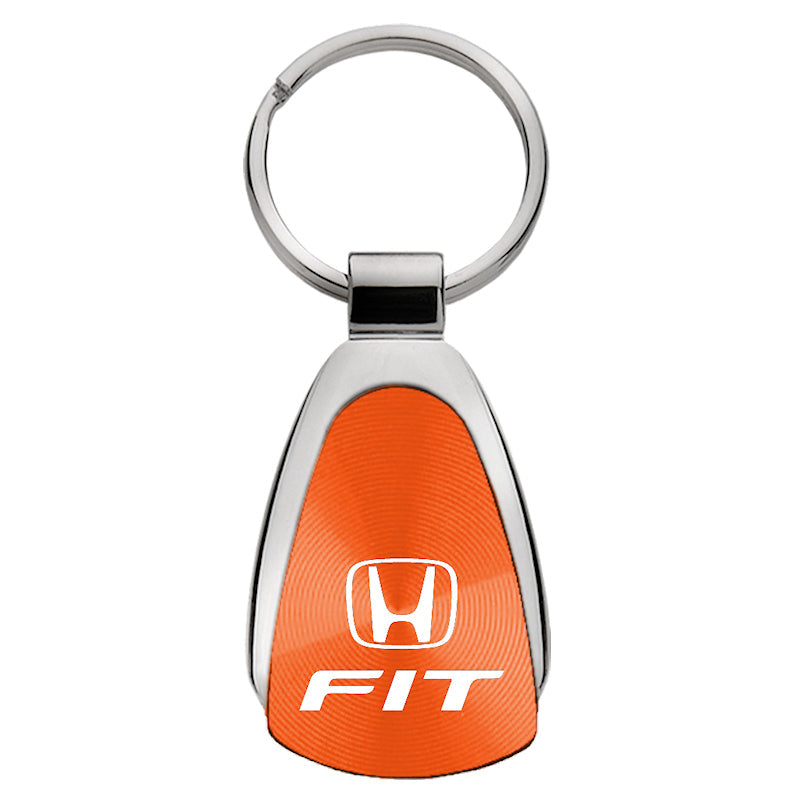 Honda Fit Teardrop Key Fob - Orange