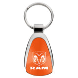 Ram Teardrop Key Fob - Orange