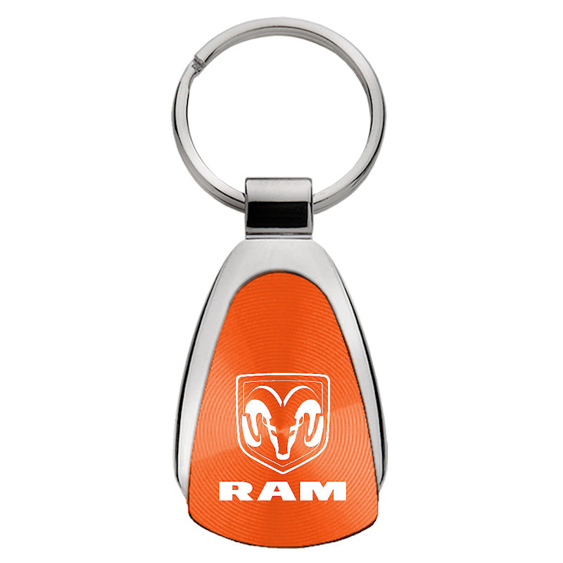 Ram Teardrop Key Fob - Orange