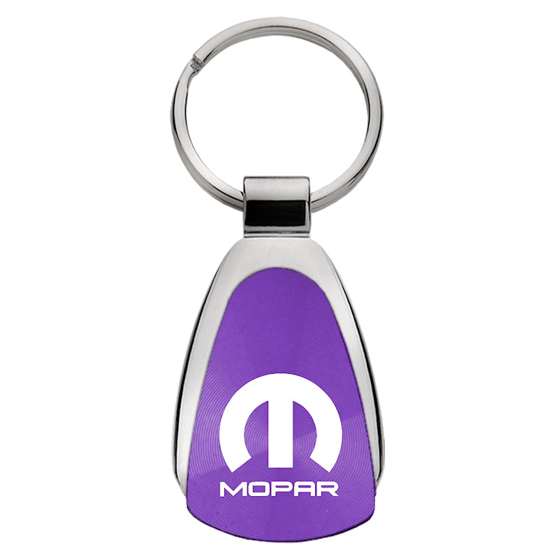Mopar Teardrop Key Fob - Purple