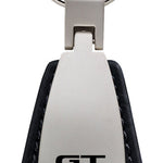 Nissan GTR Leather Teardrop Key Fob - Black