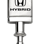 Honda Hybrid (Honda) Satin-Chrome Valet Key Fob - Silver