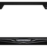 Chrysler (Logo Only) Stainless Steel Frame - Etched Black