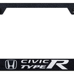Civic Type R Stainless Steel Frame - Etched Rugged Black