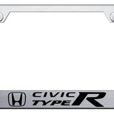 Civic Type R Stainless Steel Frame - Laser Etched Brushed