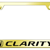Clarity Stainless Steel Frame - Laser Etched Gold
