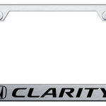 Clarity Stainless Steel Frame - Laser Etched Brushed