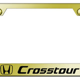 Crosstour Stainless Steel Frame - Laser Etched Gold