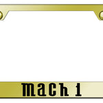Mach 1 Stainless Steel Frame - Laser Etched Gold