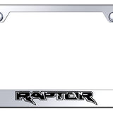 Raptor Stainless Steel Frame - Laser Etched Mirrored