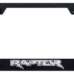 Raptor Stainless Steel Frame - Laser Etched Rugged Black