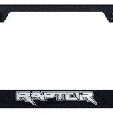 Raptor Stainless Steel Frame - Laser Etched Rugged Black