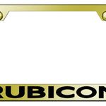 Rubicon Stainless Steel Frame - Laser Etched Gold