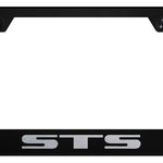 STS Stainless Steel Frame - Laser Etched Black