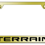 Terrain Stainless Steel Frame - Laser Etched Gold