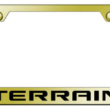 Terrain Stainless Steel Frame - Laser Etched Gold