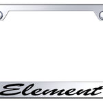Element Script Stainless Steel Frame - Laser Etched Mirrored
