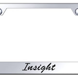 Insight Script Stainless Steel Frame - Laser Etched Mirrored