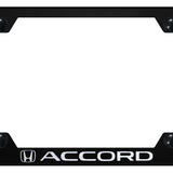Accord Steel Wide Body Frame - Laser Etched Black