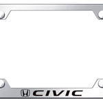 Civic Steel Wide Body Frame - Laser Etched Mirrored