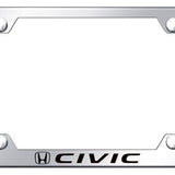 Civic Steel Wide Body Frame - Laser Etched Mirrored
