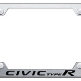 Civic Type R Steel Wide Body Frame - Laser Etched Brushed